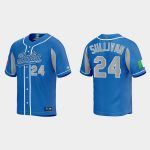 Brett Sullivan 24 Italy Baseball 2023 World Baseball Classic Jersey - Royal