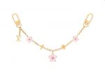 Cherry Blossom Bag Chain Gold